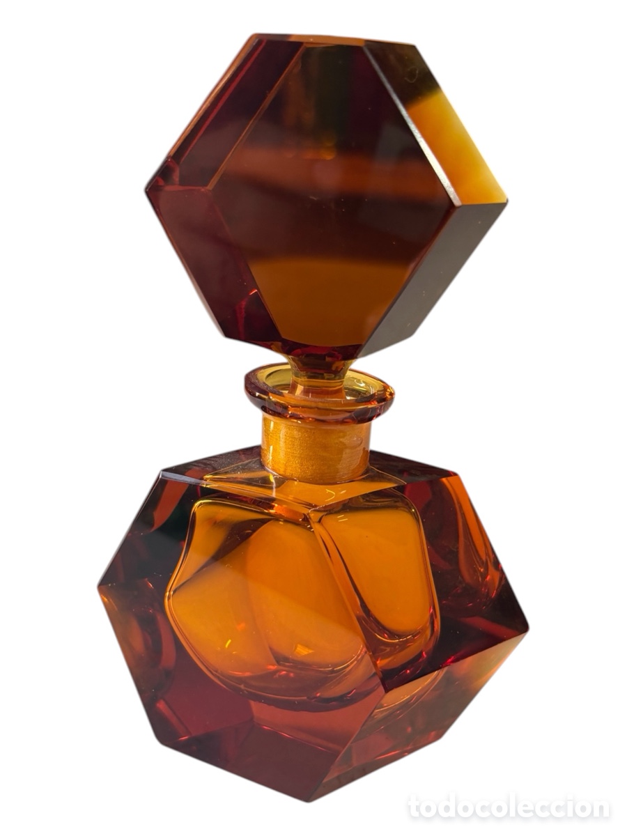 Antig&uuml;edades: Bote de perfume. Moses Glass.