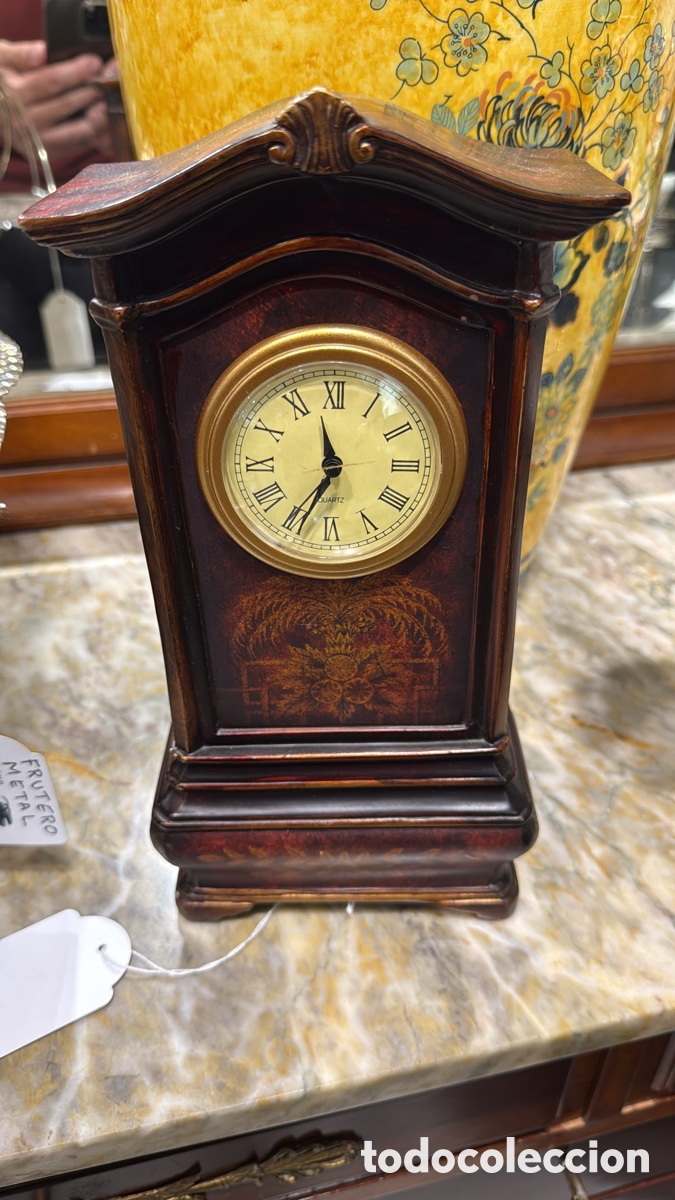 Antig&uuml;edades: RELOJ MESITA DECORATIVO