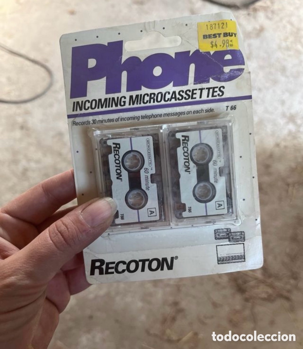 Antig&uuml;edades: Micro casettess Recoton