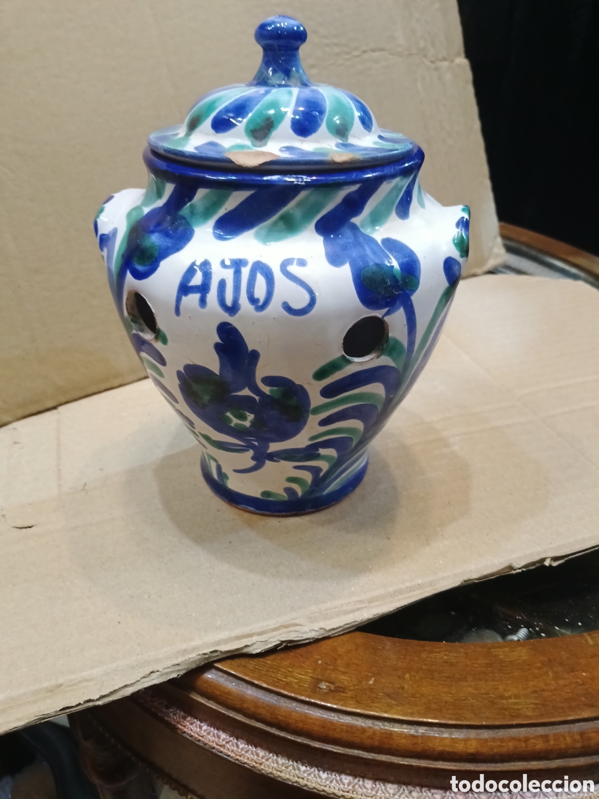 Antig&uuml;edades: Cer&aacute;mica popular espa&ntilde;ola Fajalauza