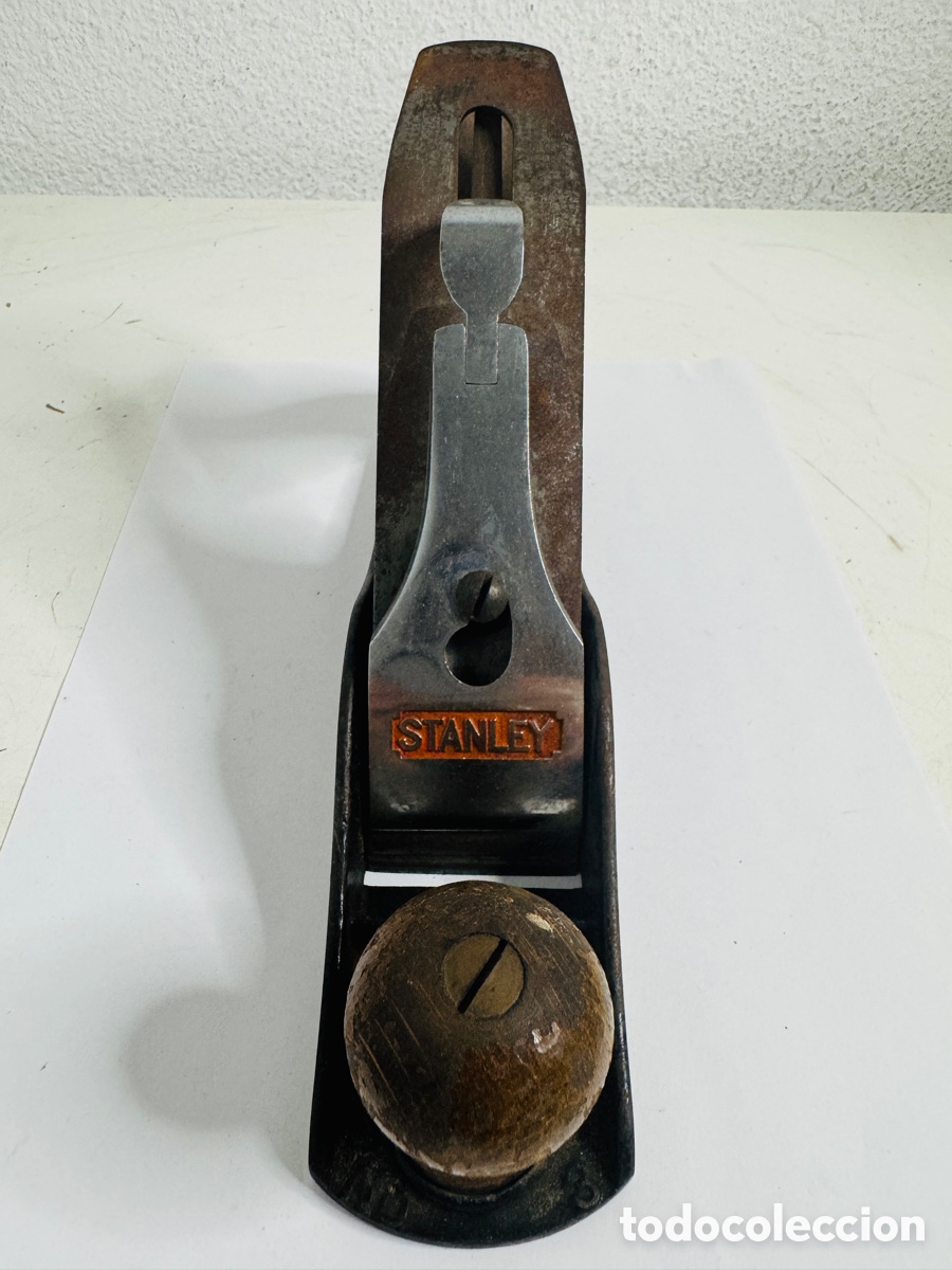 Antig&uuml;edades: cepillo de carpintero manual Stanley Bailey N&ordm; 3 England - Foto 10