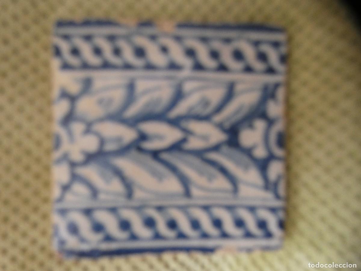 Antig&uuml;edades: Azulejo, Azulejos Espa&ntilde;ol, Talavera/Toledo siglo 16/17