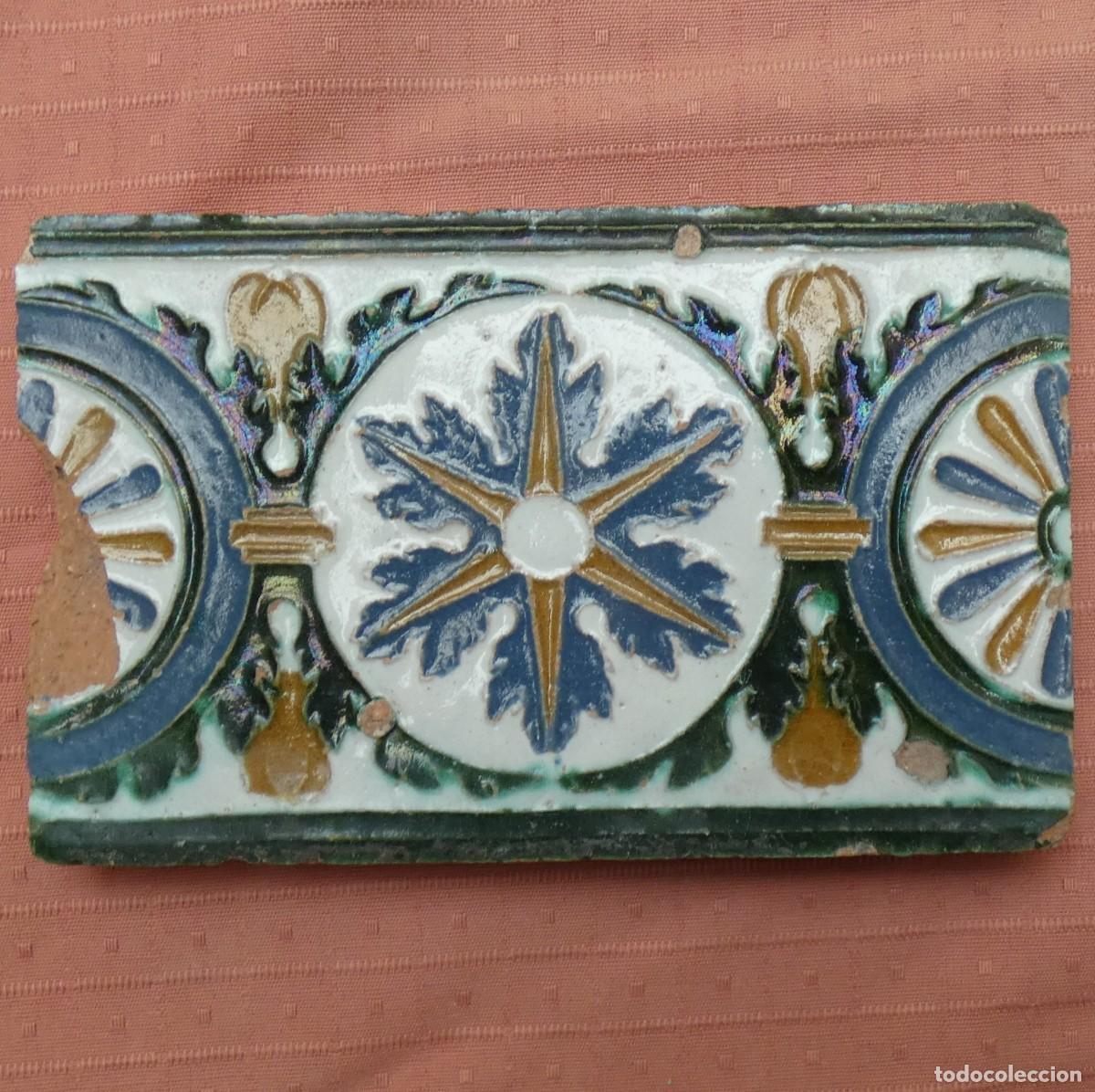 Antig&uuml;edades: Azulejo, Azulejos Espa&ntilde;ol, Toledo siglo 16