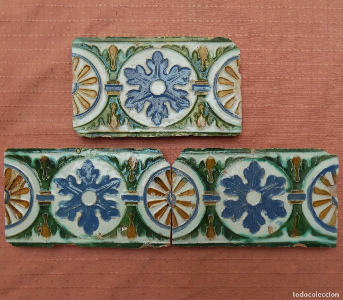 Antig&uuml;edades: Azulejo, Azulejos Espa&ntilde;ol, Toledo siglo 16