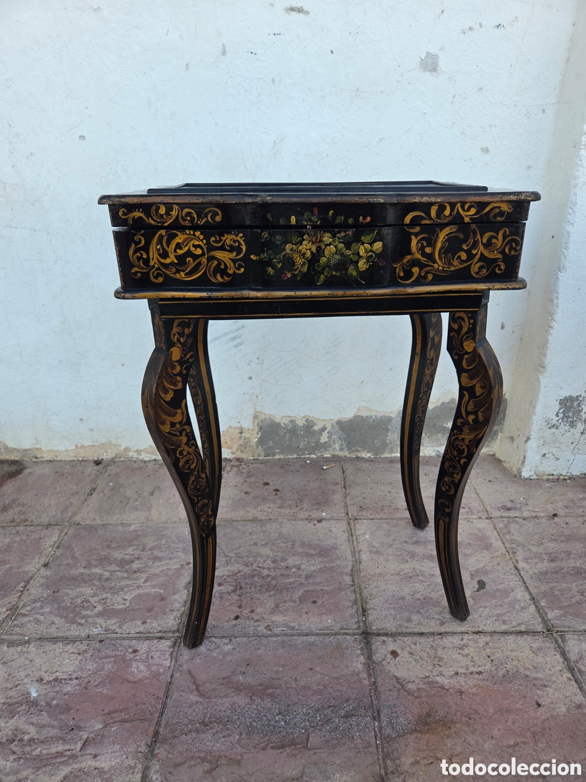 Antig&uuml;edades: Costurero napoleon III franc&eacute;s