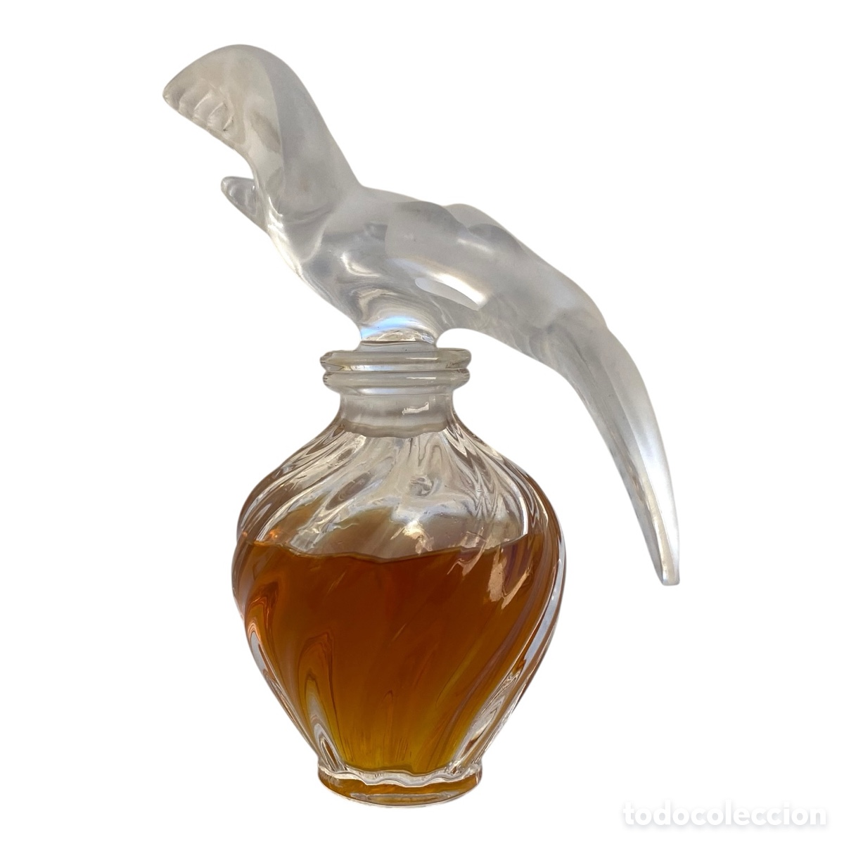 Antiquit&eacute;s: NINA RICCI & MARC LALIQUE. Perfume L&rsquo; Air Temp Nina Ricci con frasco de Marc Lalique 1948