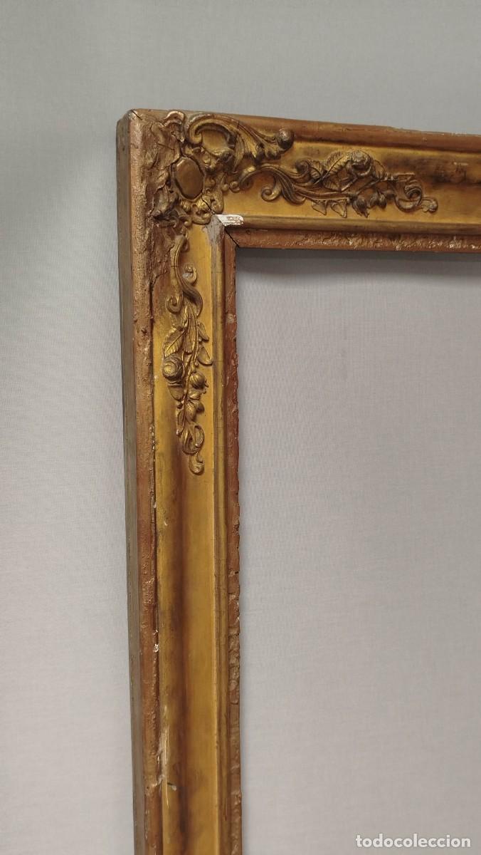 Antig&uuml;edades: MARCO GRANDE ANTIGUO CON PAN DE ORO - Foto 6