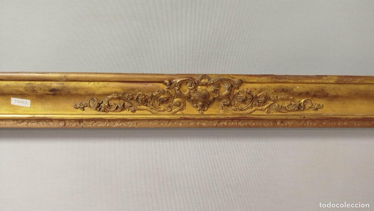 Antig&uuml;edades: MARCO GRANDE ANTIGUO CON PAN DE ORO - Foto 7
