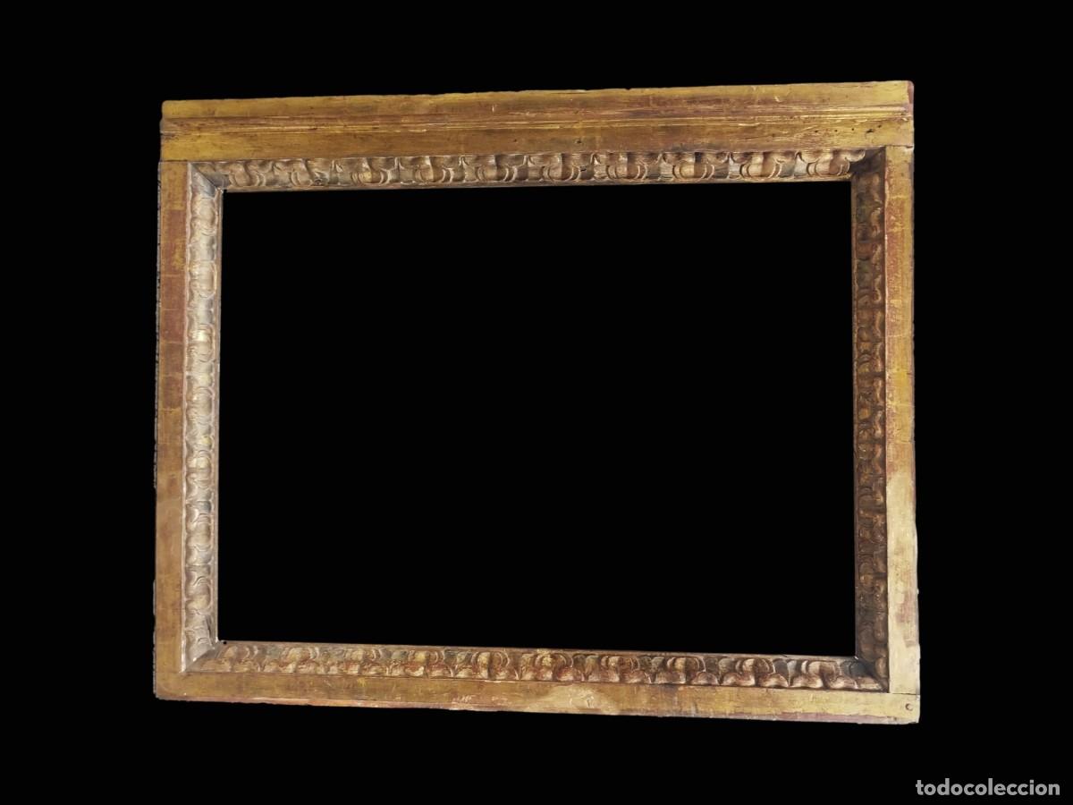 Antig&uuml;edades: MARCO ANTIGUO DE RETABLO CON PAN DE ORO - Foto 1