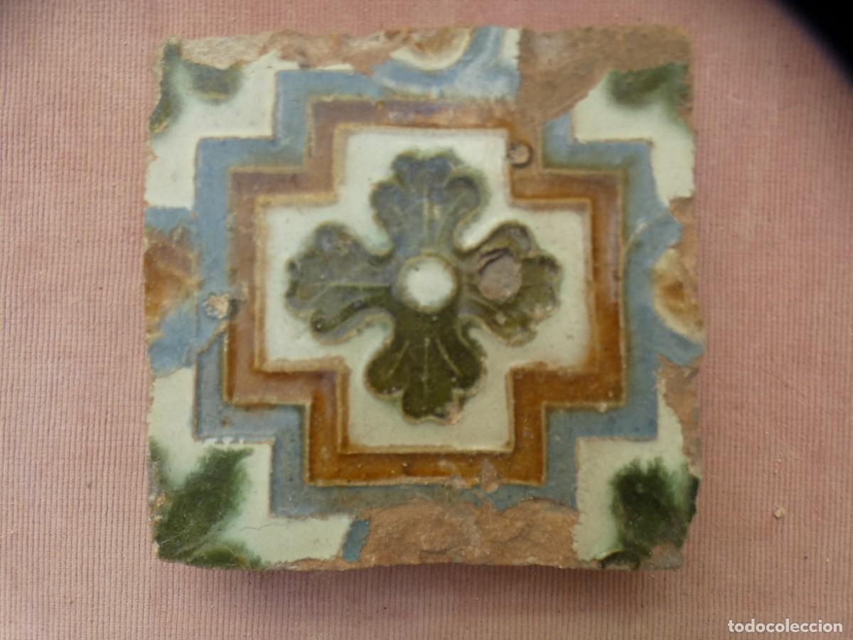 Antig&uuml;edades: Azulejo, Azulejos Espa&ntilde;ol, Toledo siglo 16