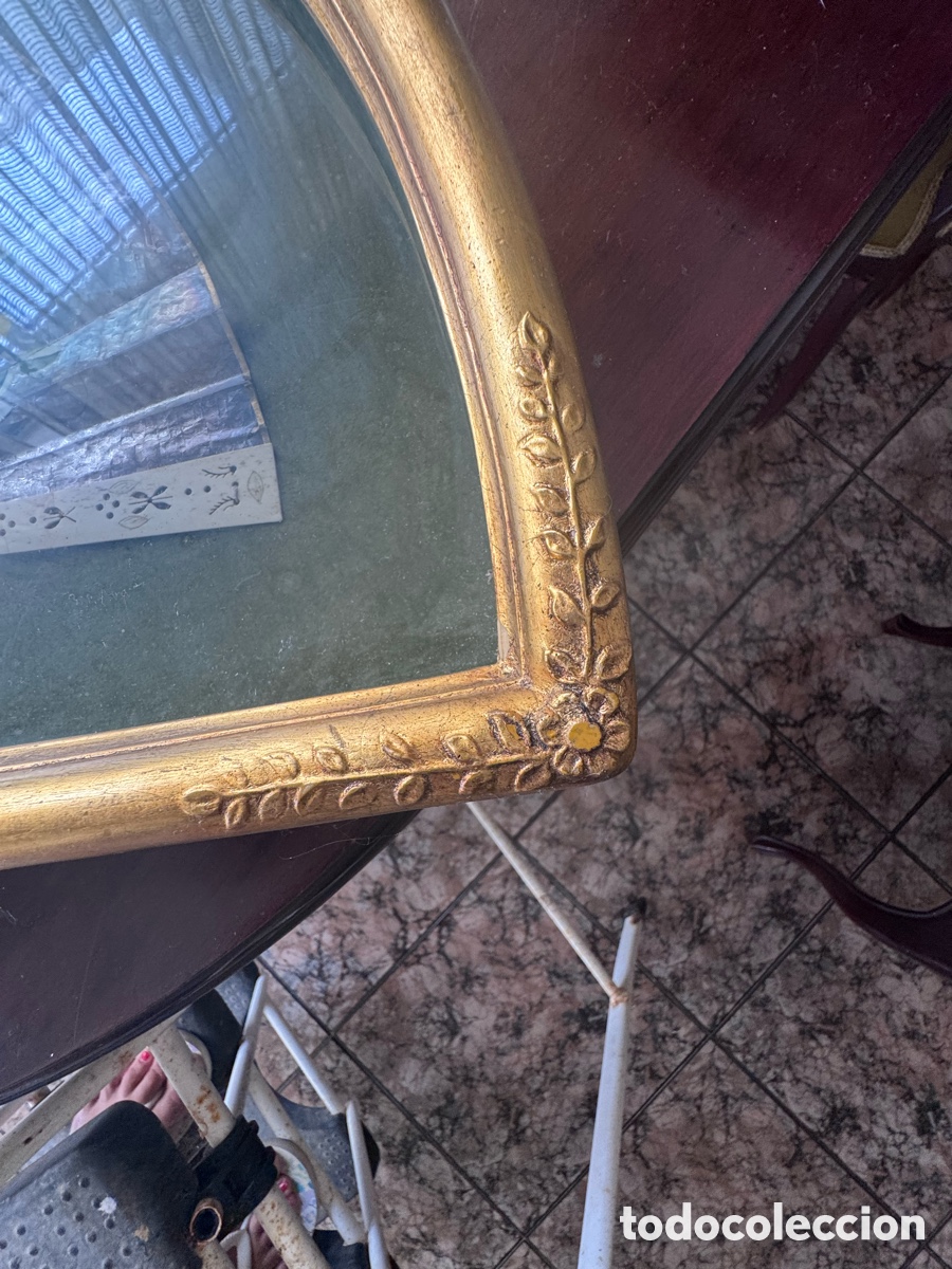 Antig&uuml;edades: Abanico antiguo pintado a mano - Foto 4