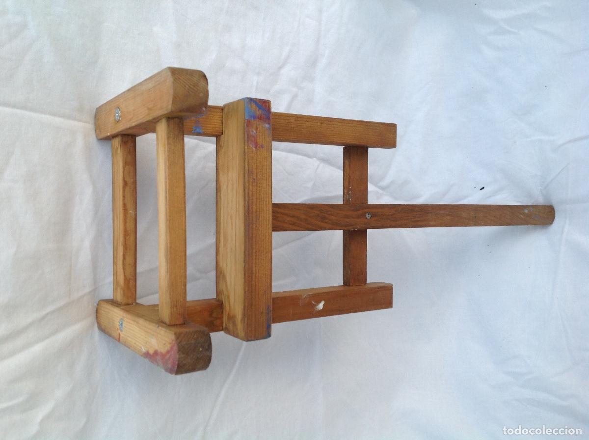 Antig&uuml;edades: Caballete de mesa en madera - Foto 3