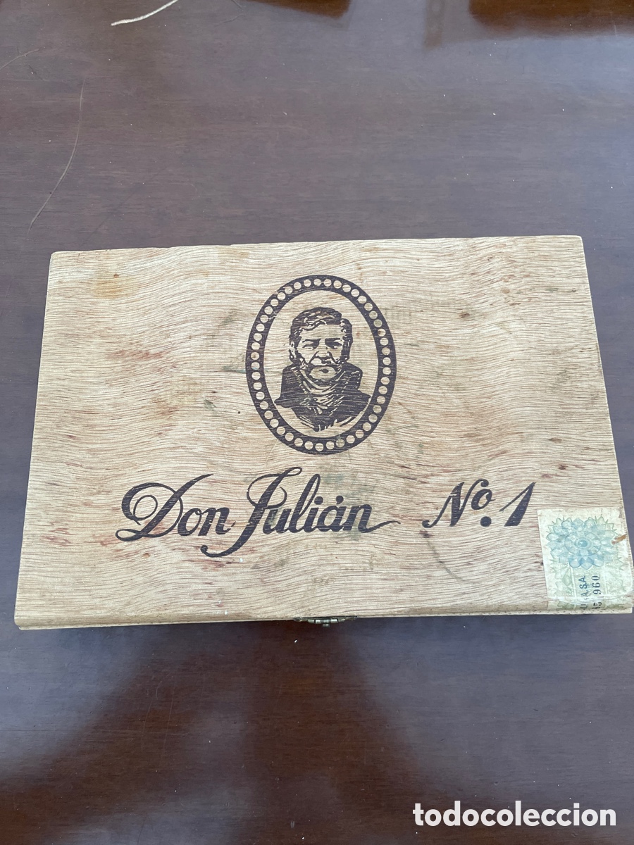 Antig&uuml;edades: Caja de Puros Don Julian