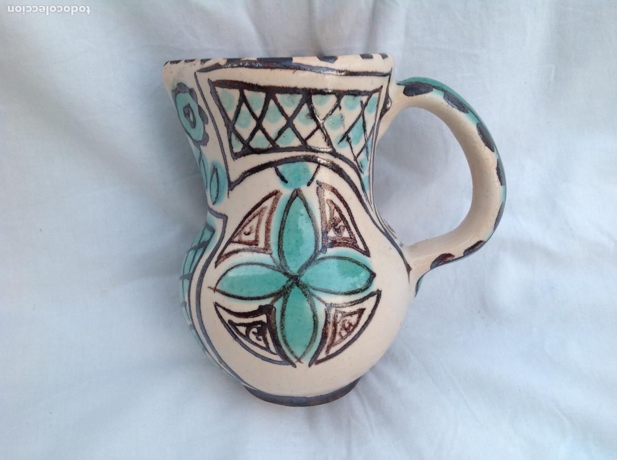 Antig&uuml;edades: Jarra de ceramica de Teruel - Foto 1