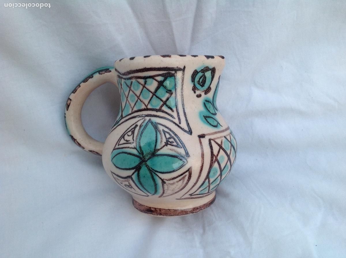 Antig&uuml;edades: Jarra de ceramica de Teruel