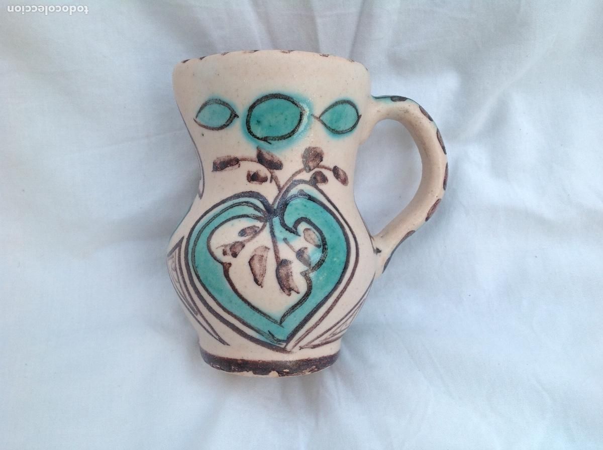 Antig&uuml;edades: Jarra de ceramica de Teruel - Foto 1