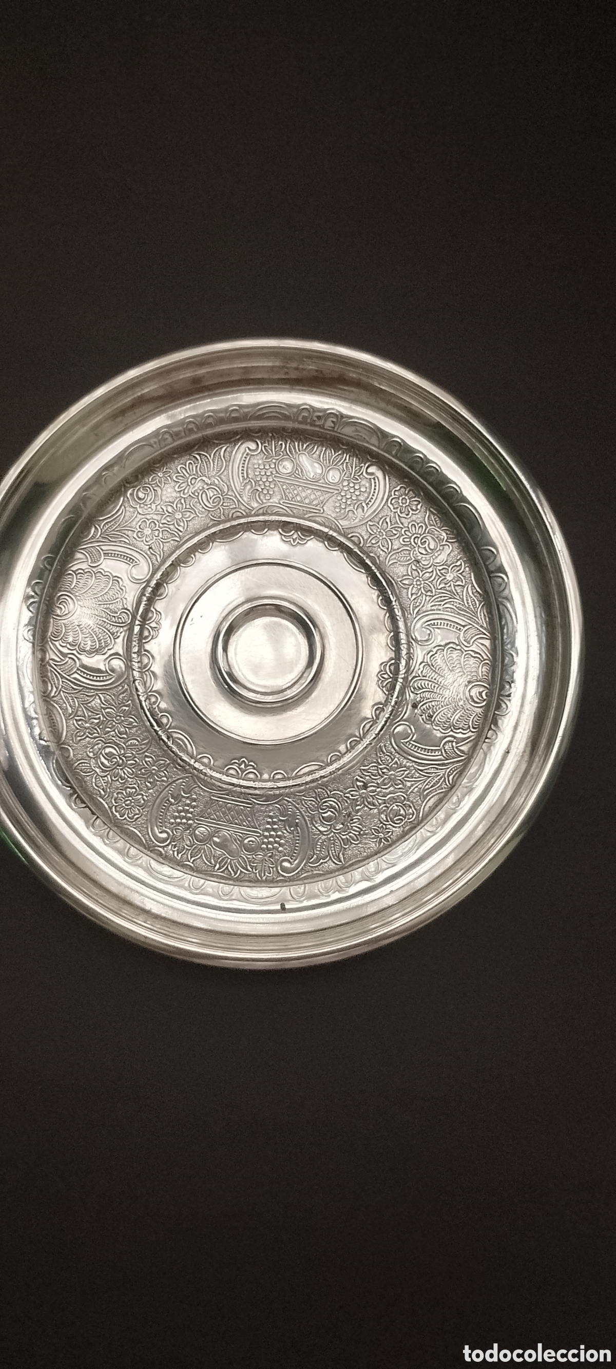 Antig&uuml;edades: Posabotellas Vintage De la marca Canadiense Viking Plate Lipman -Levinter