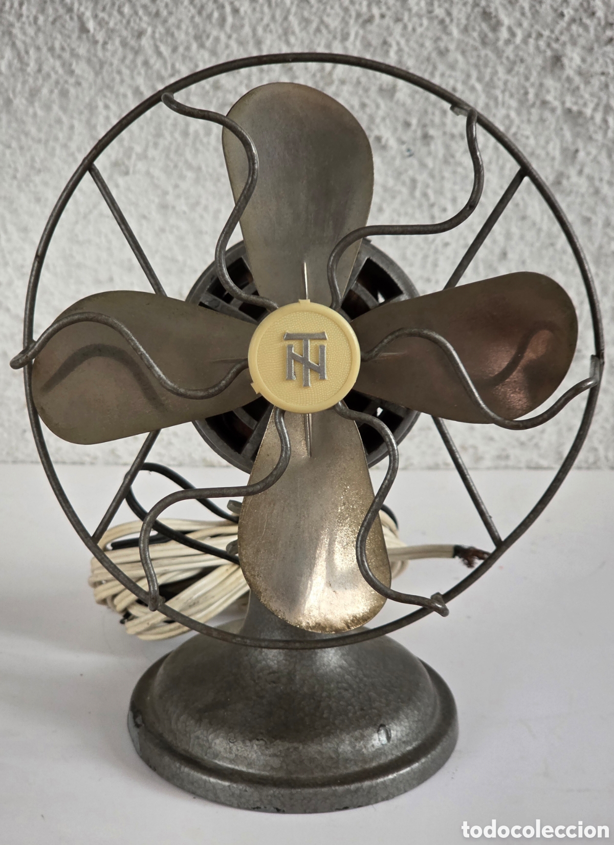 Antig&uuml;edades: Ventilador peque&ntilde;o Numax TN - 125 V 20 W - Decoraci&oacute;n Vintage Sobremesa Oficina