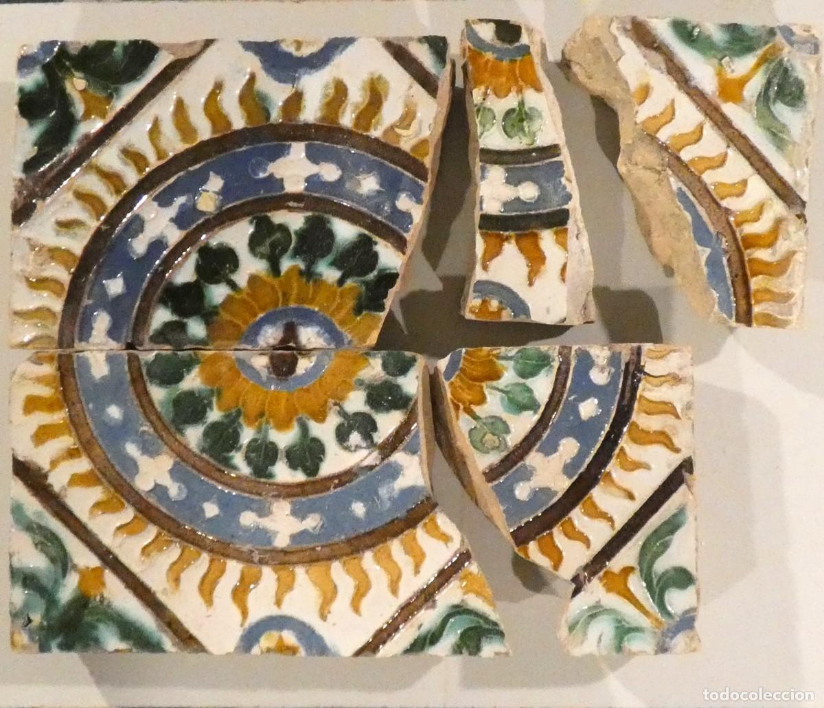 Antig&uuml;edades: Azulejo, Azulejos Espa&ntilde;ol Sevilla siglo 16