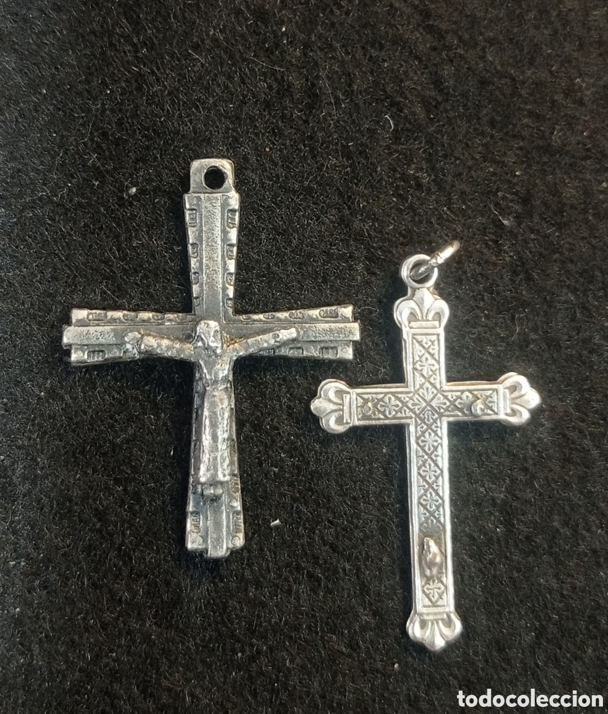 Antig&uuml;edades: ⚜️LOTE CRUCES RELIGIOSAS ANTIGUAS