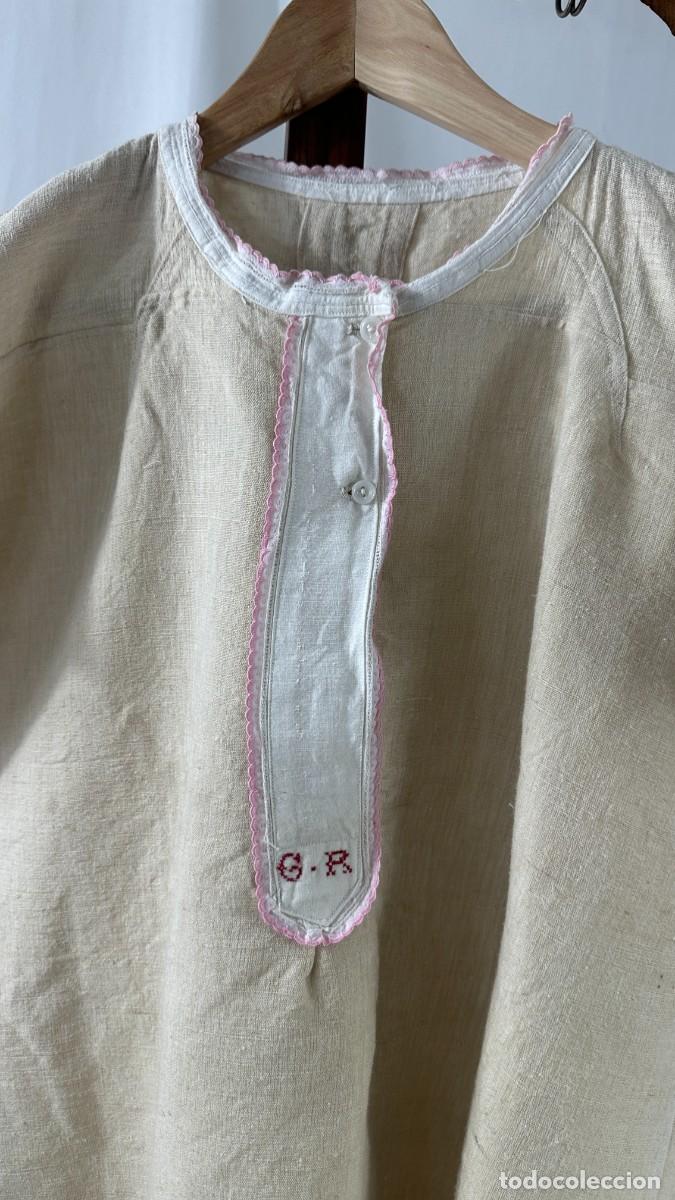 Antig&uuml;edades: Antigua camisa de c&aacute;&ntilde;amo - Foto 4