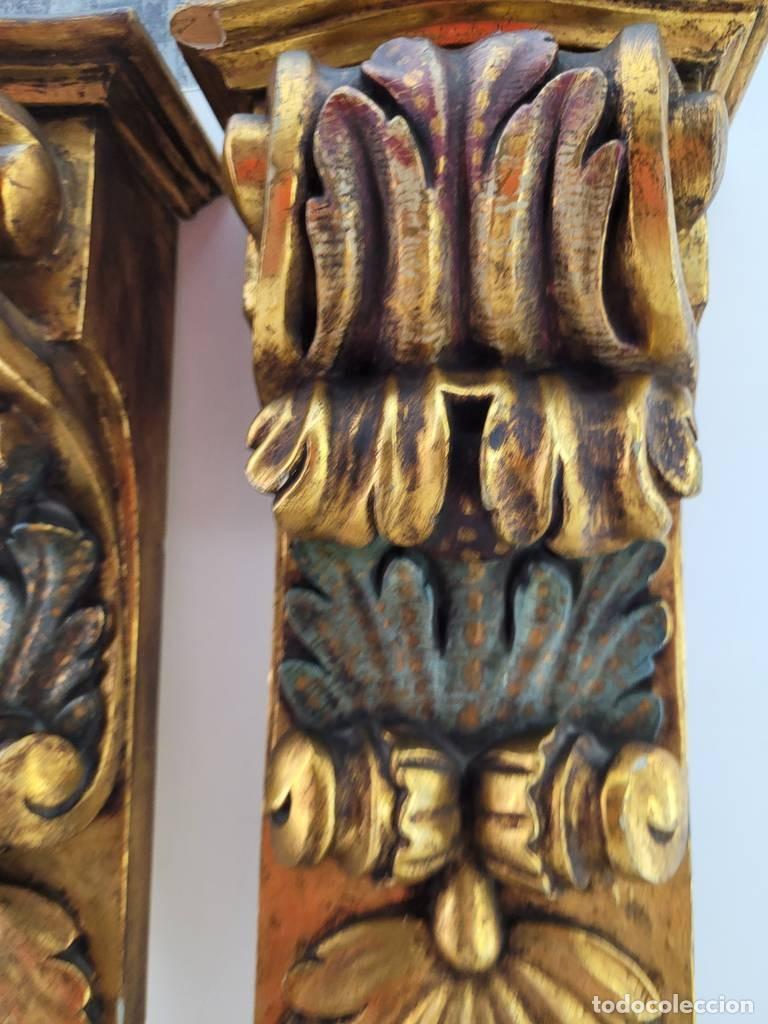 Antig&uuml;edades: M&Eacute;NSULAS BARROCAS DORADAS - Foto 1