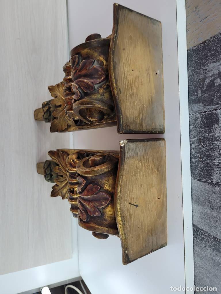 Antig&uuml;edades: M&Eacute;NSULAS BARROCAS DORADAS - Foto 5