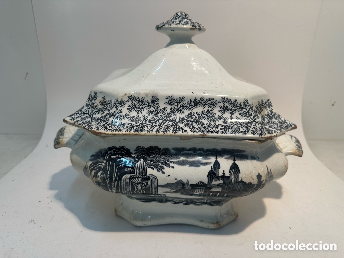 Antig&uuml;edades: ANTIGUA SOPERA CARTUJA DE SEVILLA PICKMAN. SIGLO XIX.
