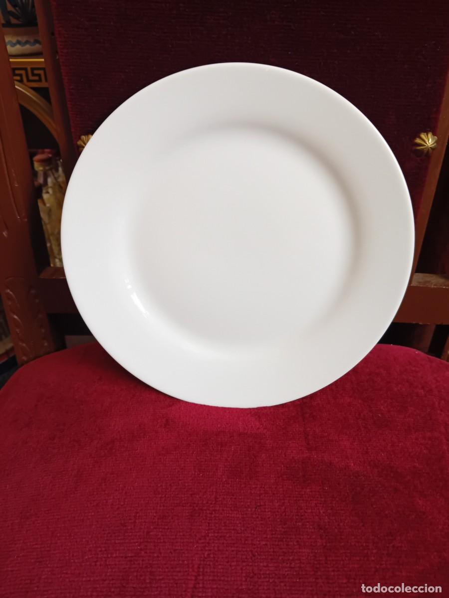 Antig&uuml;edades: Plato para la postre de porcelana decada de los 70 - Foto 1