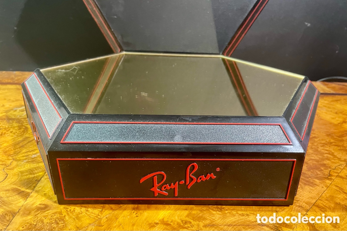 Antig&uuml;edades: Expositor Luminoso Ray Ban - Foto 4