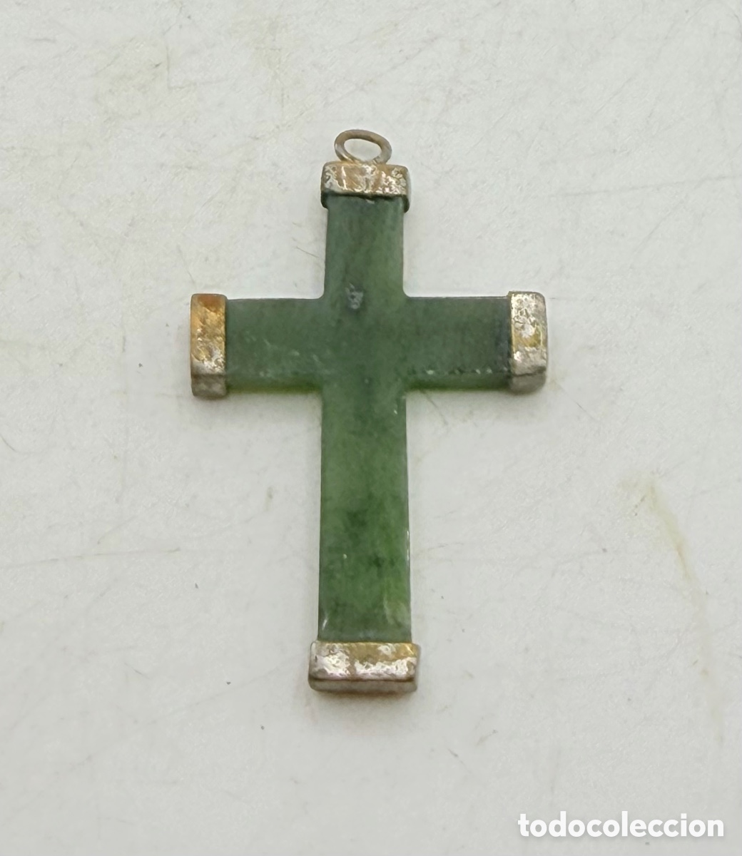 Antig&uuml;edades: Antigua Cruz de Jade - Foto 2