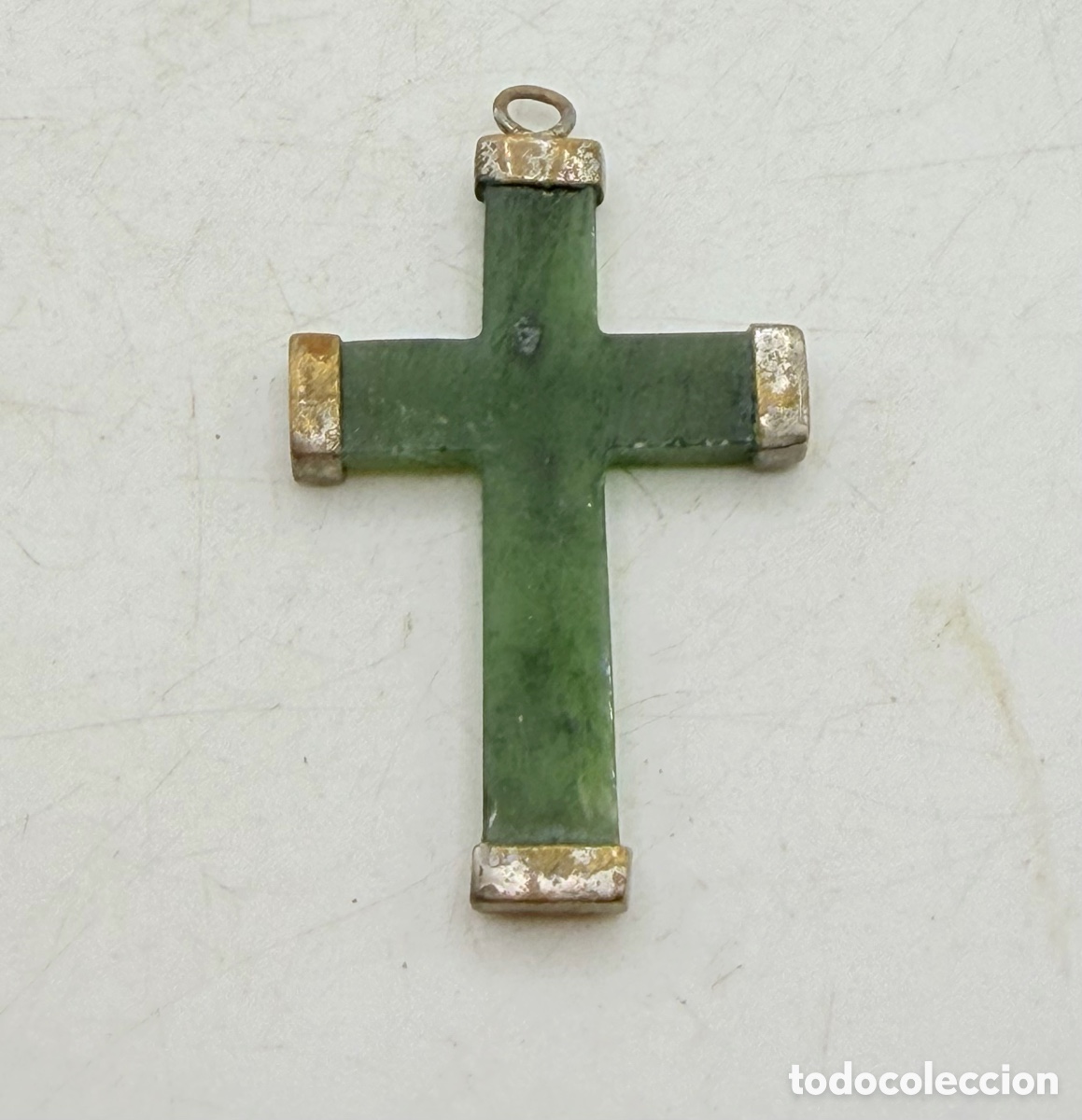 Antig&uuml;edades: Antigua Cruz de Jade - Foto 3
