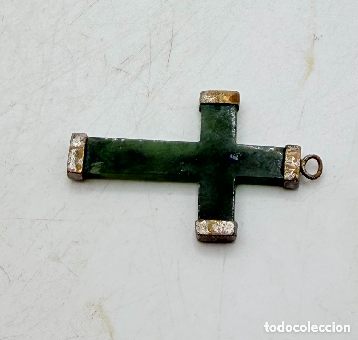 Antig&uuml;edades: Antigua Cruz de Jade - Foto 4