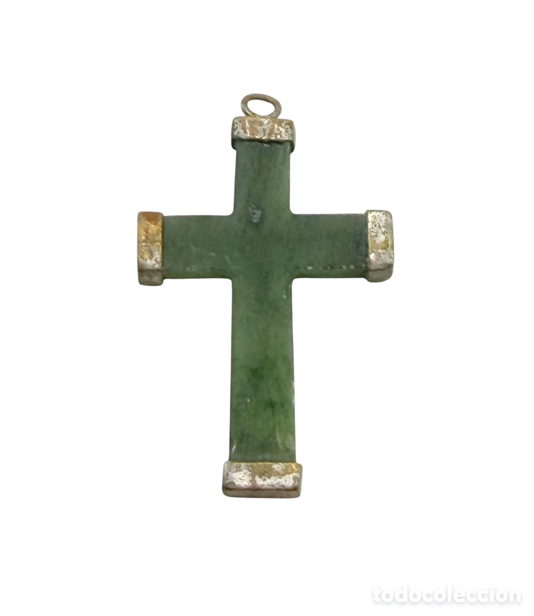Antig&uuml;edades: Antigua Cruz de Jade - Foto 1