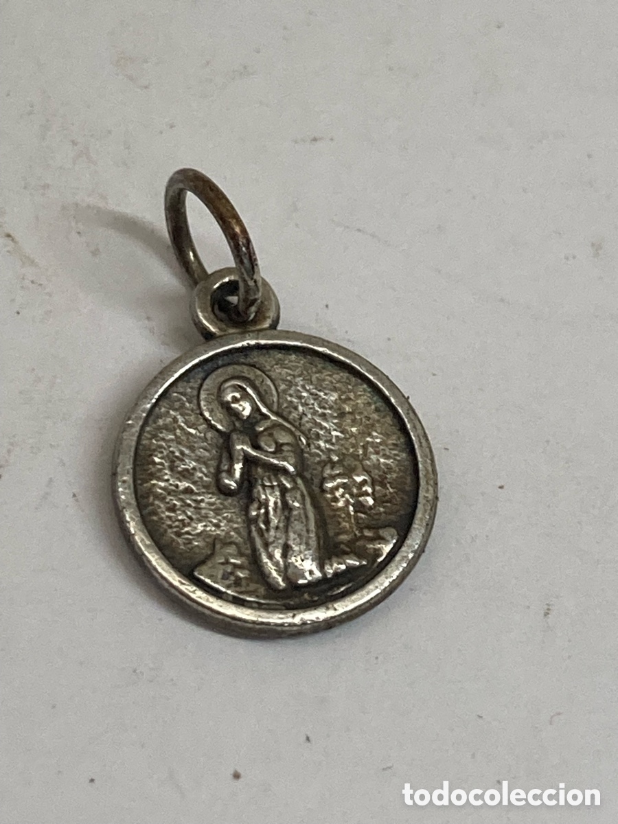 Antig&uuml;edades: Medalla de plata religiosa C632