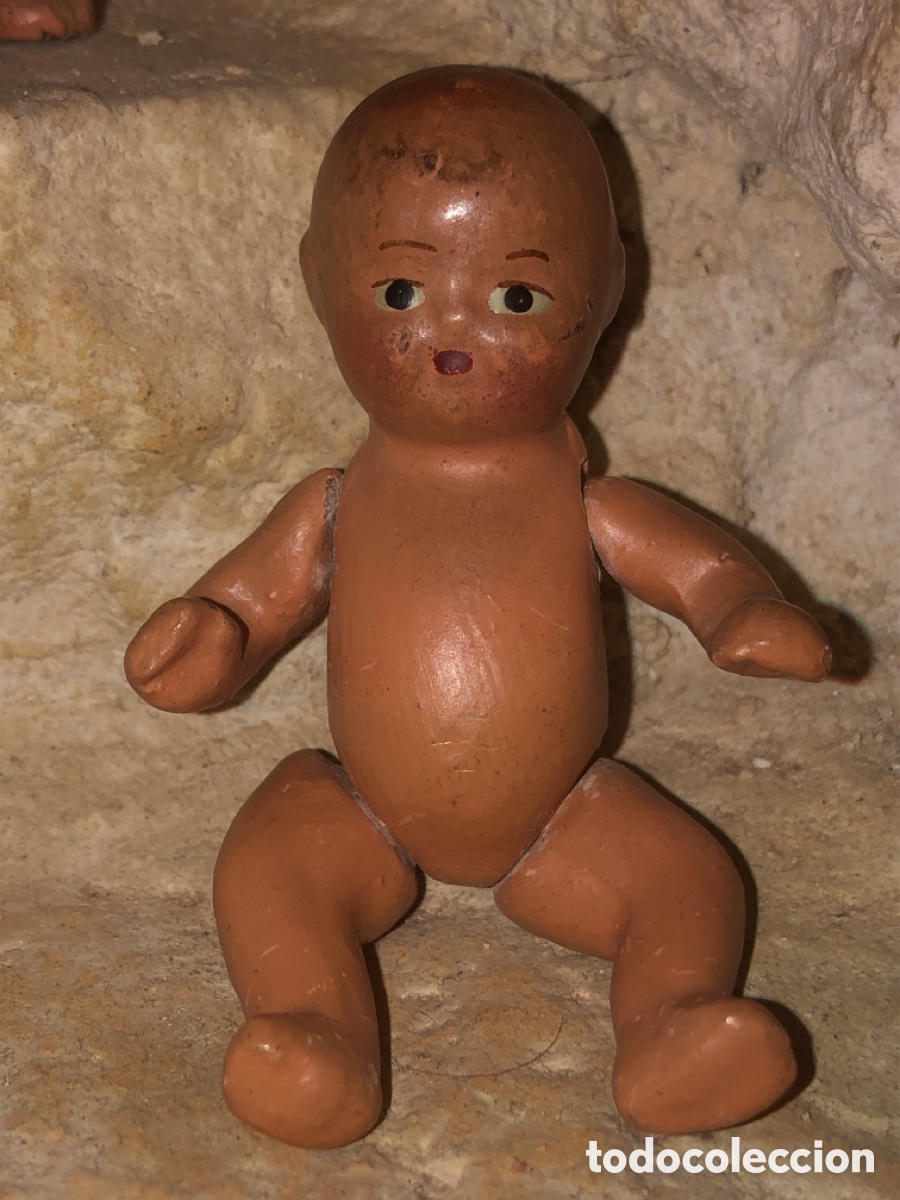 Antig&uuml;edades: Mu&ntilde;eco antiguo terracota - Foto 4