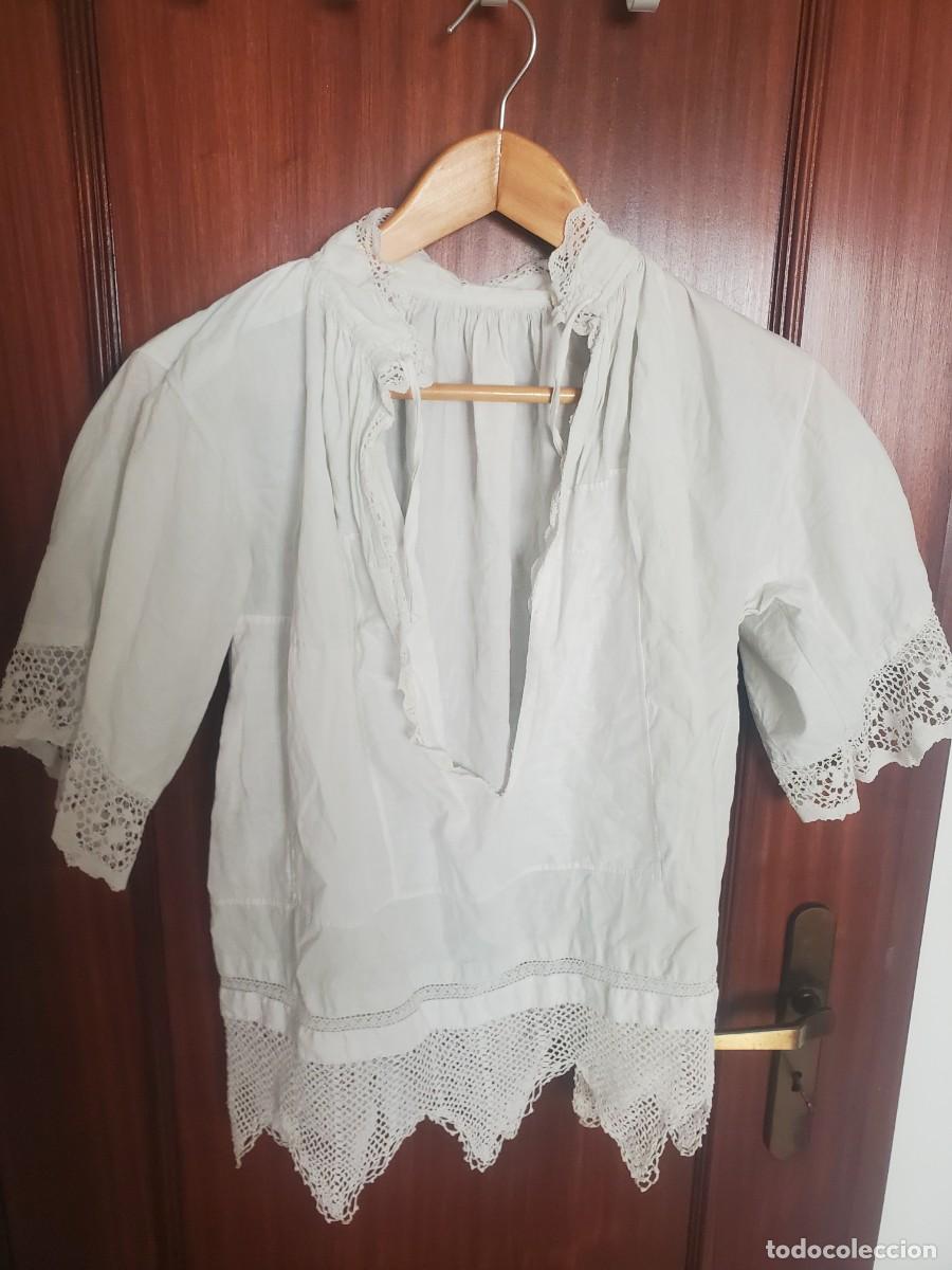 Antig&uuml;edades: Sobrepelliz/Roquete Cat&oacute;lico 100% Lino