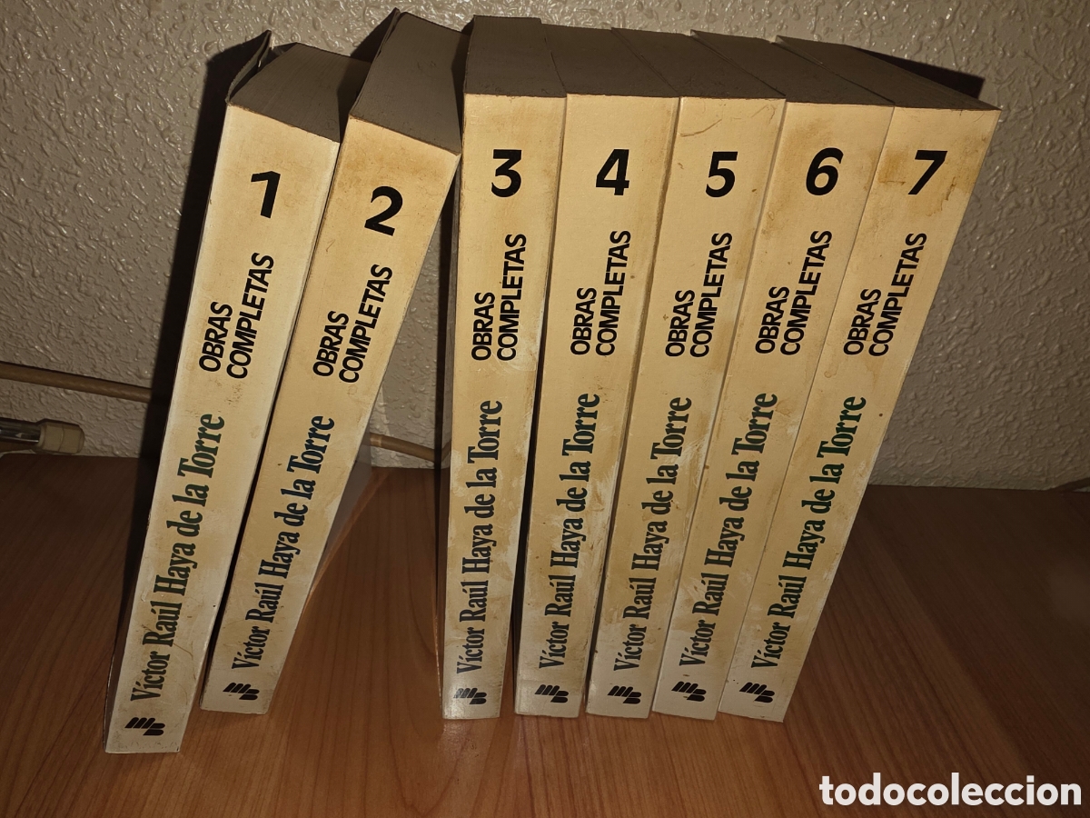 Antig&uuml;edades: Obra completa Haya de la Torre