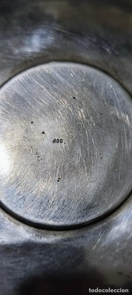 Antig&uuml;edades: TAZA Y PLATO EN PLATA DE LEY (800) - Foto 7