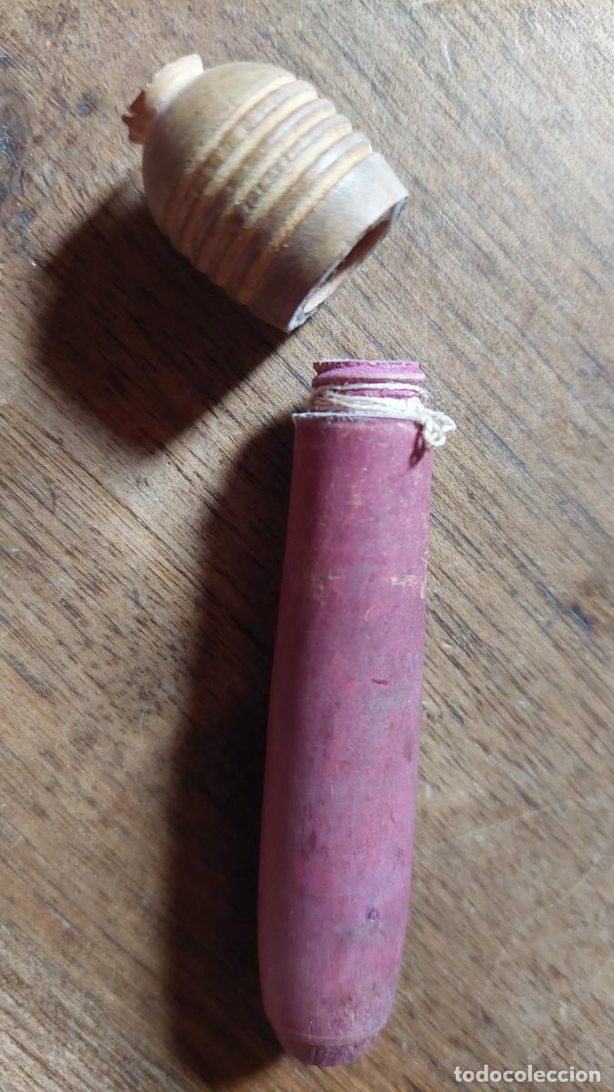 Antig&uuml;edades: Alfiletero madera de boj - Foto 2