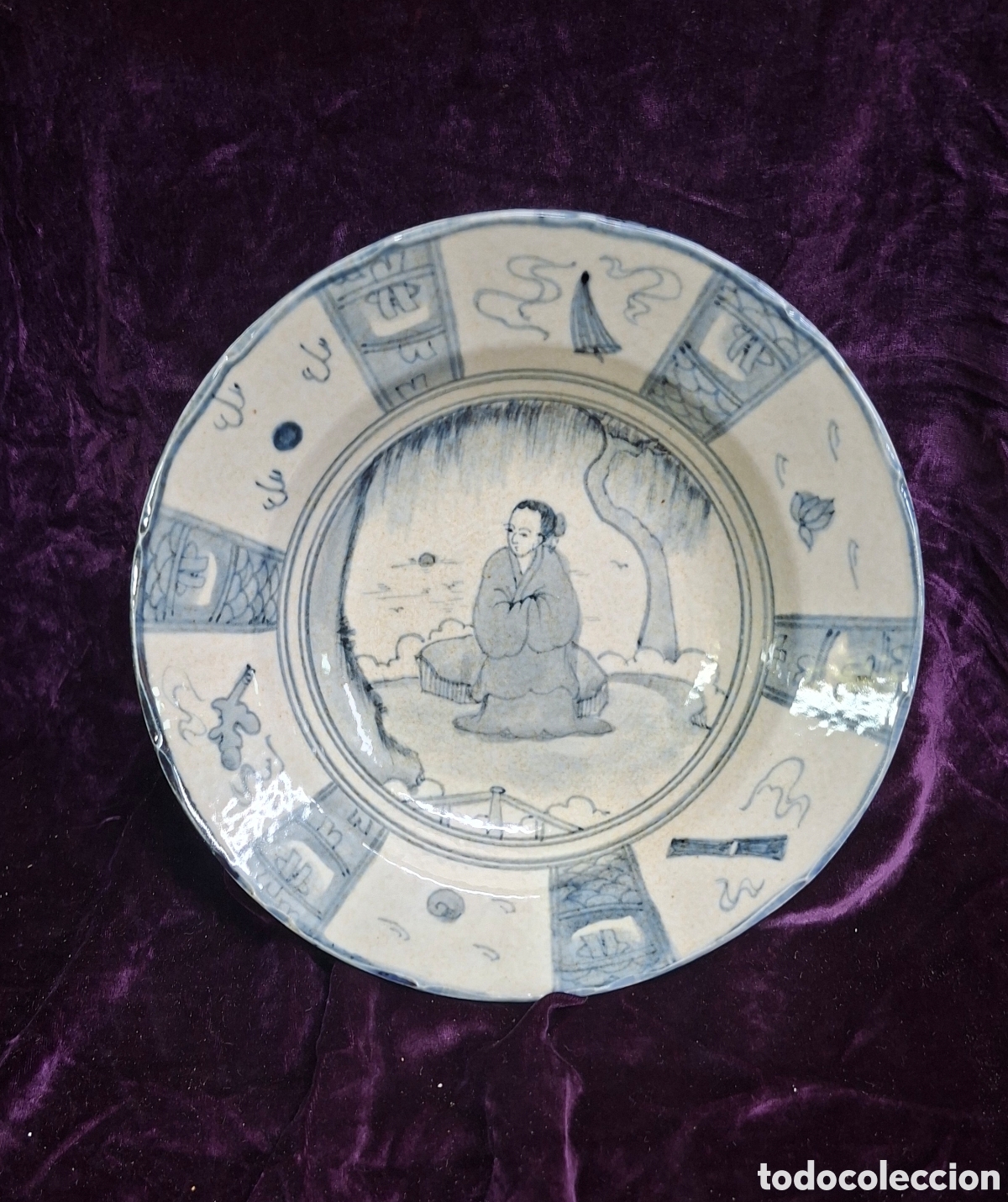 Antig&uuml;edades: Cuenco de porcelana decorativo tradicional