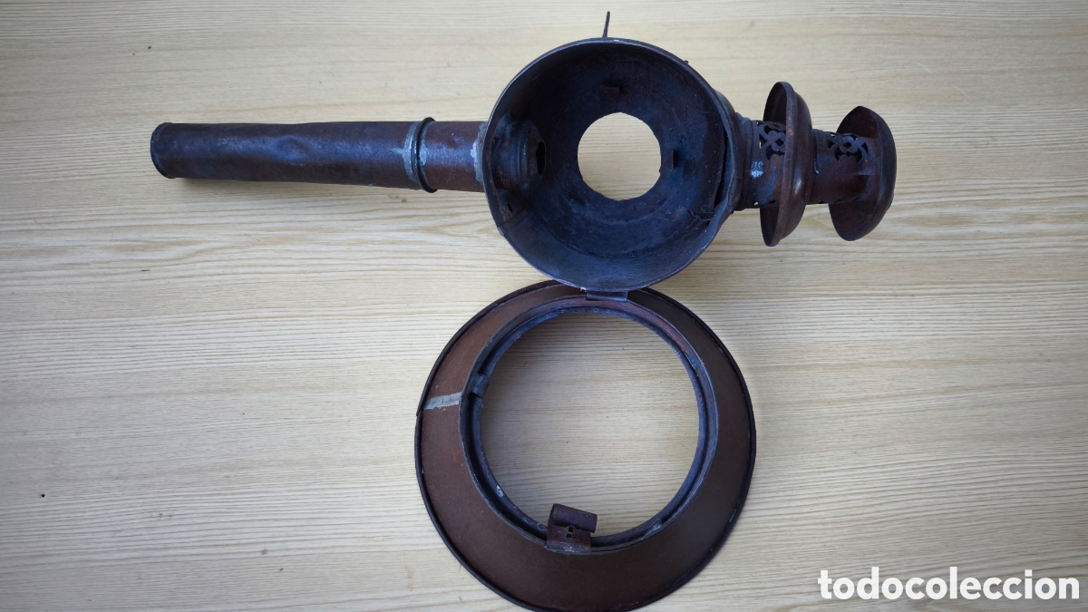 Antig&uuml;edades: Antiguo farol de carruaje - Foto 3