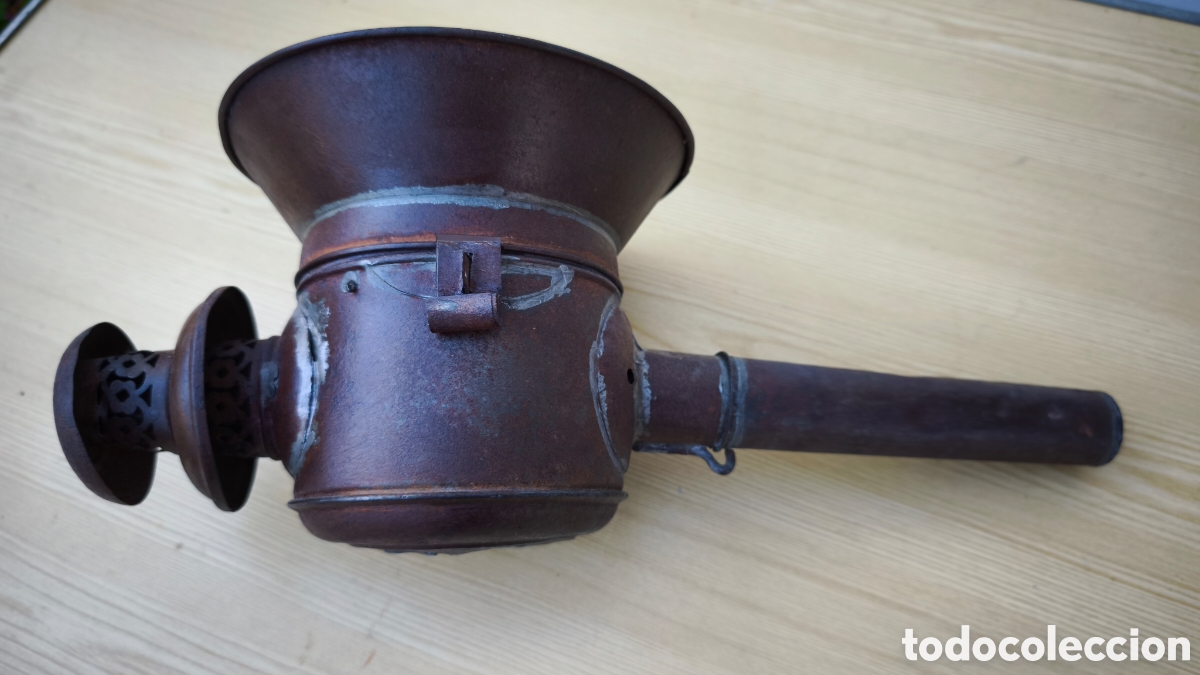 Antig&uuml;edades: Antiguo farol de carruaje - Foto 7
