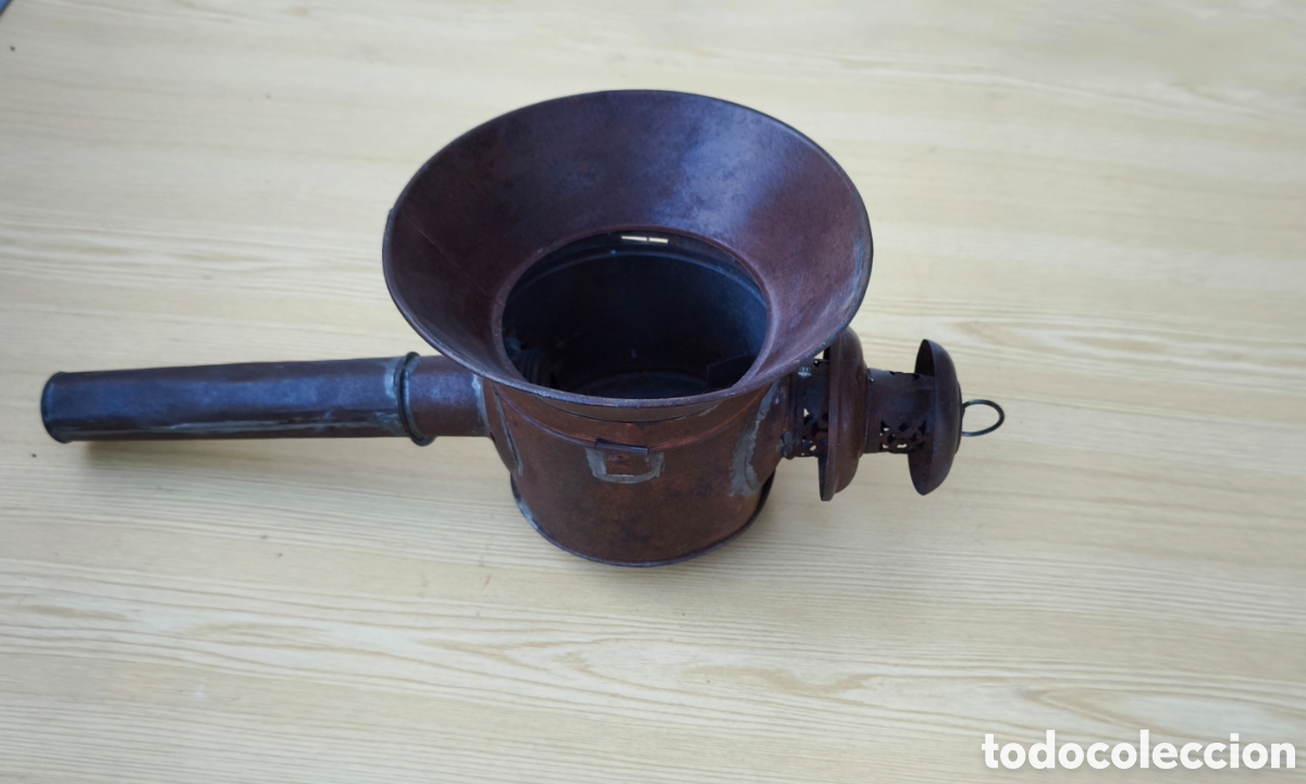 Antig&uuml;edades: Antiguo farol de carruaje - Foto 9