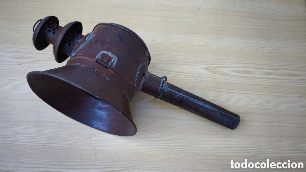 Antig&uuml;edades: Antiguo farol de carruaje - Foto 10