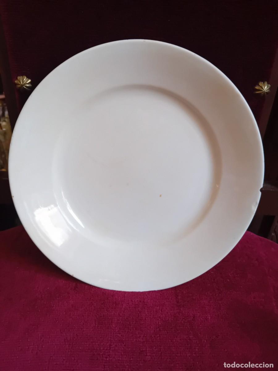 Antig&uuml;edades: Plato para postre de San Claudio Oviedo antiguo