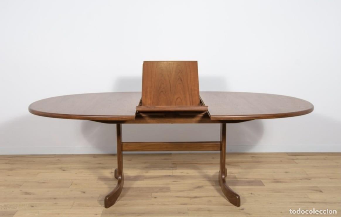 Antig&uuml;edades: MESA DE COMEDOR DE TECA GPLAN - Foto 10
