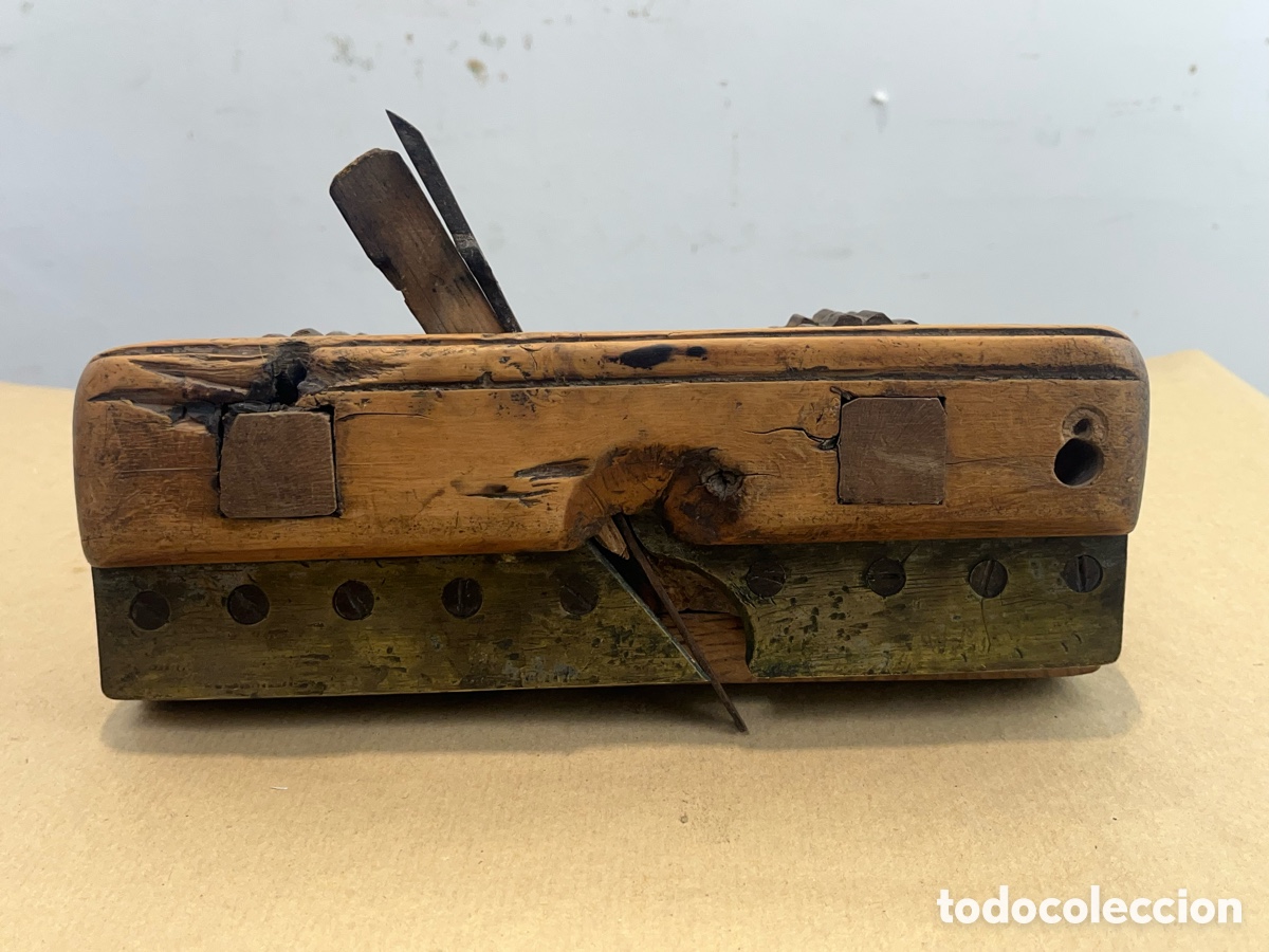 Antig&uuml;edades: Antiguo Cepillo Acanalador de Carpintero.A/J
