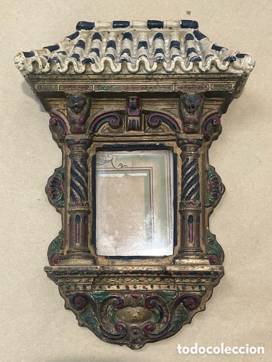 Antiques: Antigua Capilla / Hornacina de Terracota. A/J