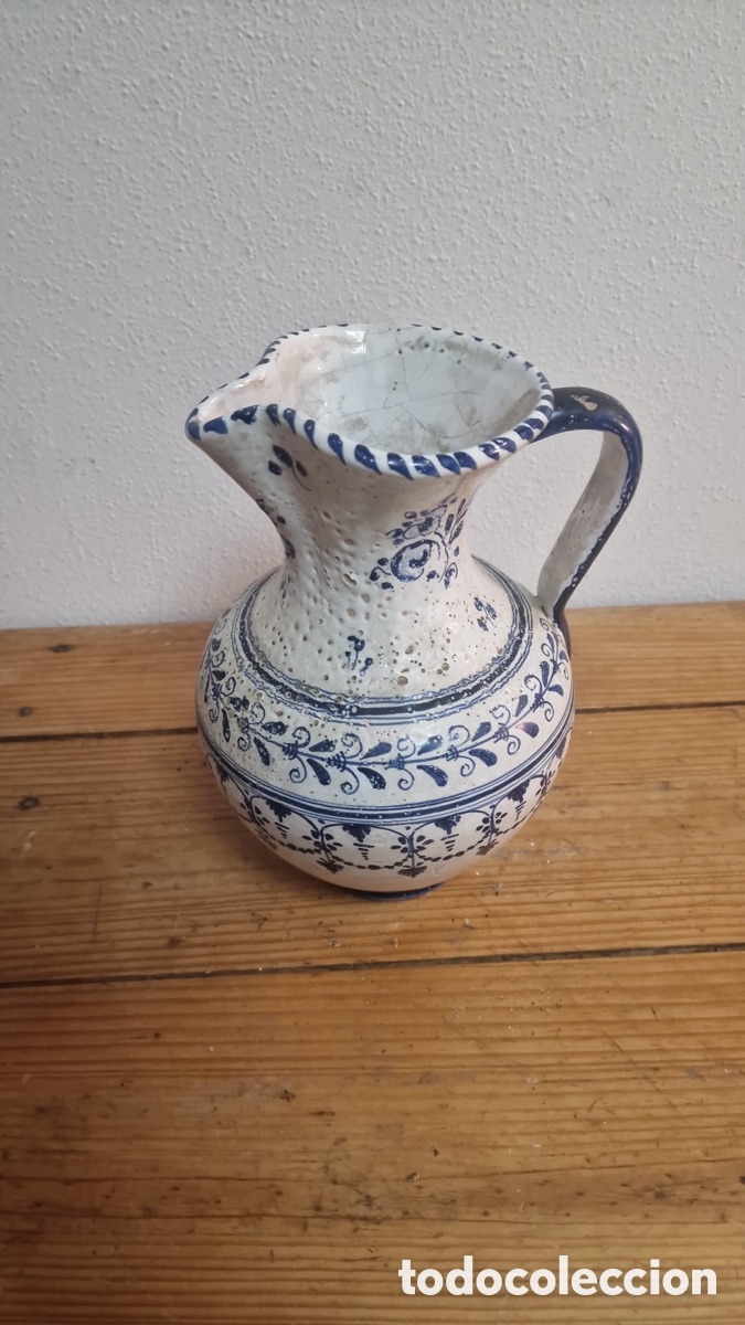 Antig&uuml;edades: Jarra Talavera siglo XX